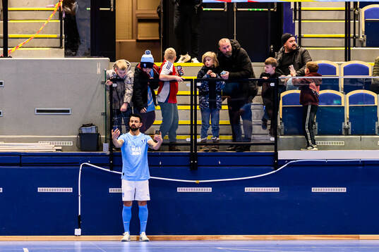 MFF Stjärnors Behrang Safari i Stjärncupenmatchen