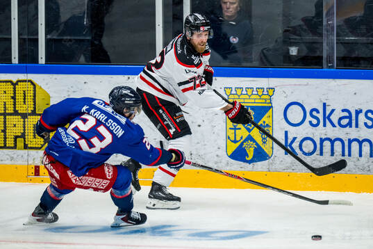 Oskarshamns Kevin Karlsson och Nybros Joachim Rohdin