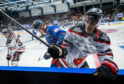 Oskarshamns Herman Träff och Nybros Hugo Gabrielson