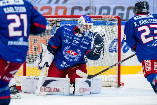 Oskarshamns målvakt Olof Glifford