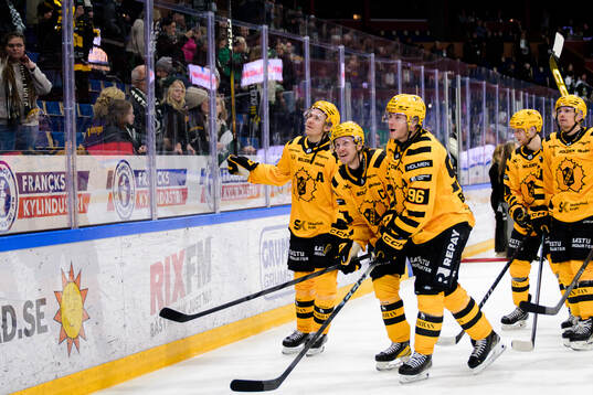 Skellefteås Pär Lindholm, Jonathan Pudas och Rickard Hugg
