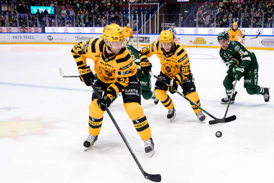 Skellefteås Oscar Lindberg och Rickard Hugg