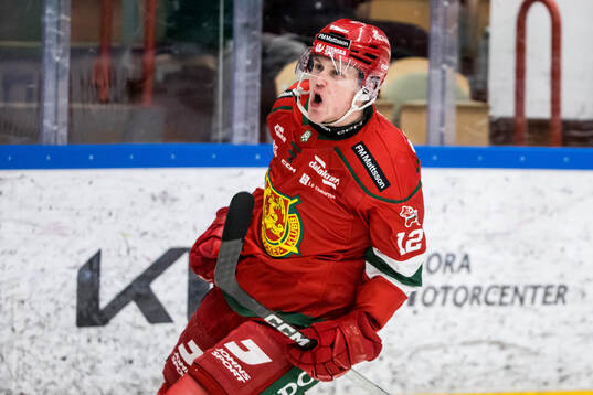 Moras Filip Björkman jublar