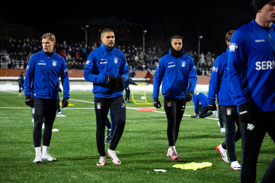 IFK Göteborgs Felix Eriksson, Thomas Santos och Sebastian