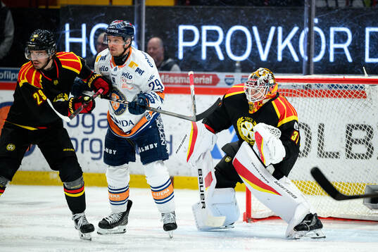 Brynäs Axel Andersson och Växjös Sebastian Strandberg