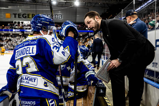 Leksands assisterande tränare Niklas Persson