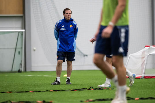 Assisterande tränare Christer Mattiasson