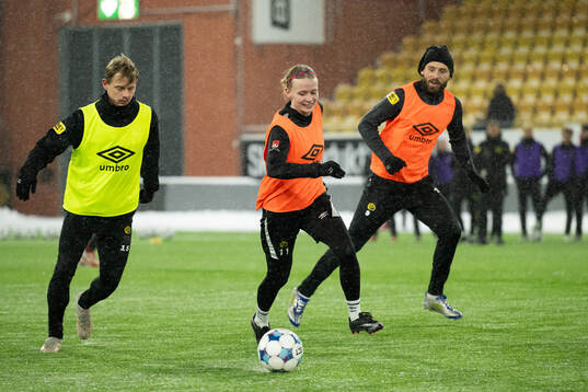 Simon Hedlund och Leann Nyström och Arber Zeneli