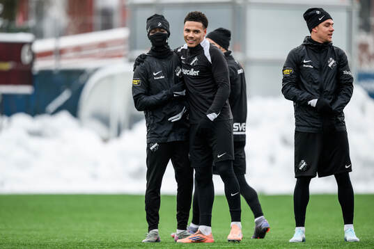 AIKs Axel Kouame och Kevin Filling