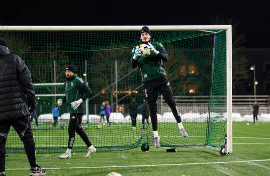 Målvakt Amr Kaddoura och målvakt Marcus Pettersson