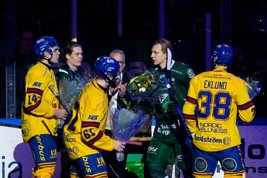Djurgårdens Anton Frondell , Viggo Björck och Victor