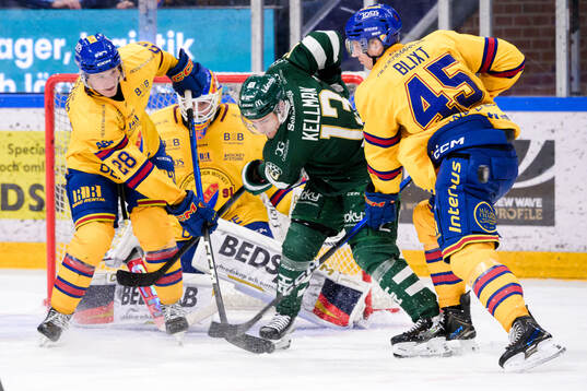 Djurgårdens Gustav Lindström och Hugo Blixt