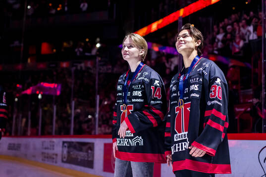 Örebros Liam Danielsson och Herman Liv hyllas