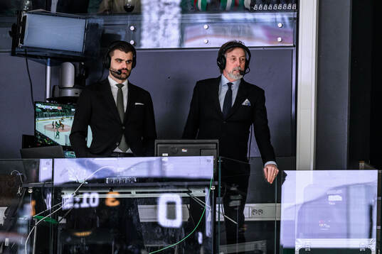 TV4s Almen Bibic och Åke Unger