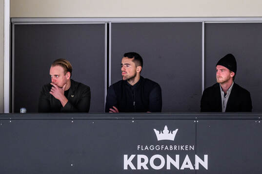 Rögles sportchef Hampus Sjöström och klubbdirektör Alen