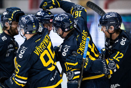 Södertäljes Viktor Liljegren, Filip Engarås, Sebastian