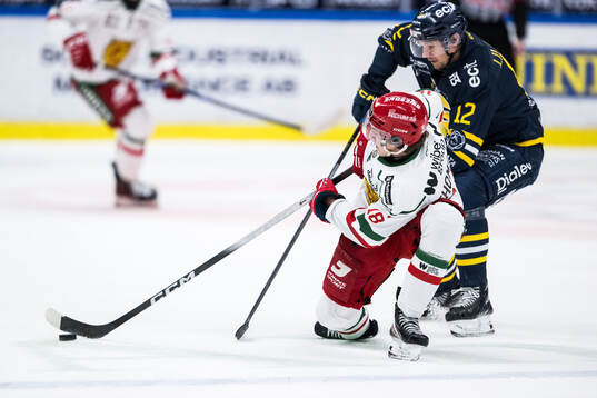 Moras Tim Thomsson och Södertäljes Viktor Liljegren