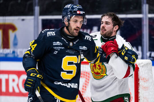 Södertäljes Niklas Arell och Moras Arvid Degerstedt