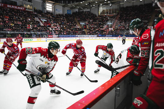 Timrås David Lilja och Frölundas Isac Born