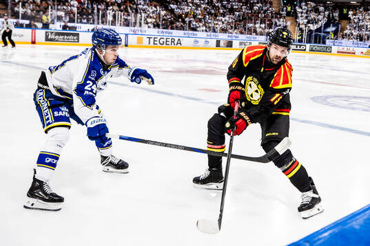 Leksands Arvid Eljas och Brynäs Simon Bertilsson