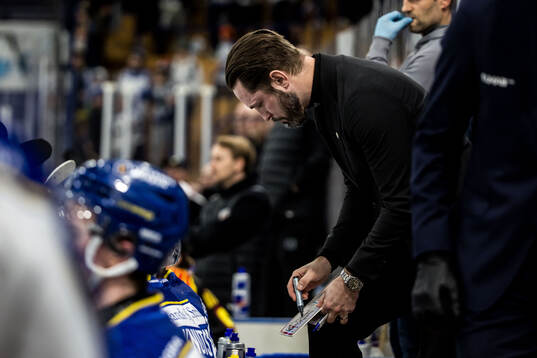 Leksands assisterande tränare Niklas Persson