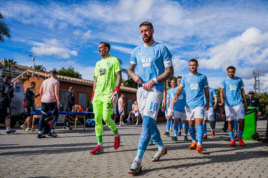 Goalkeeper Robin Olsen, Pontus Jansson, Gabriel Busanello