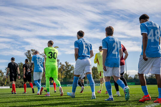 Pontus Jansson, goalkeeper Robin Olsen, Andrej Djuric,