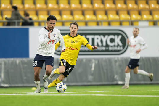 B.93s Roni Arabaci och Elfsborgs Simon Hedlund