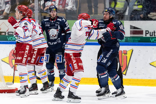 Timrås Anton Lander och Linköpings Remi Elie