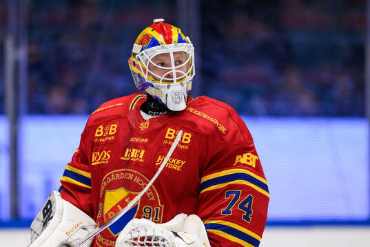 Djurgårdens målvakt Daniel Marmenlind