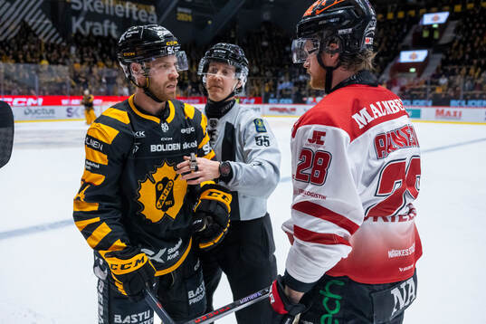Skellefteås Oscar Lindberg och Örebros Linus Arnesson