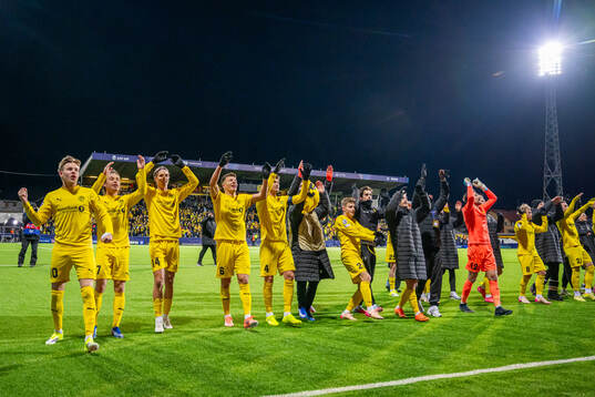 Jens Petter Hauge, Patrick Berg, Ulrik Saltnes, Jostein