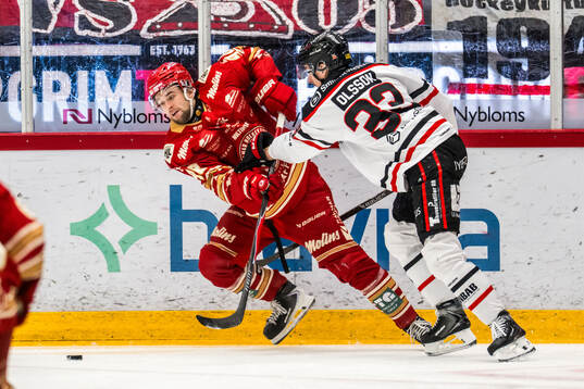 Kalmars Liam Hawel och Nybros Felix Olsson