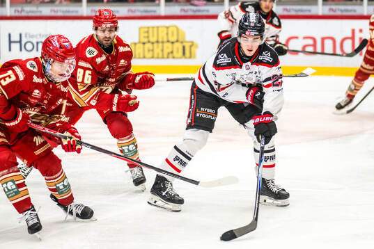 Kalmars Giorgio Estephan och Nybros Joel Kant