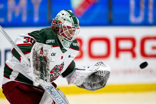 Modos målvakt Lovisa Persson