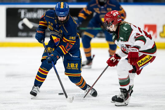 Djurgårdens Saga Odebrant och Modos Ebba Hedqvist