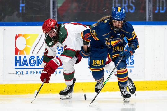 Modos Elsa Åberg och Djurgårdens Linda Vocetkova