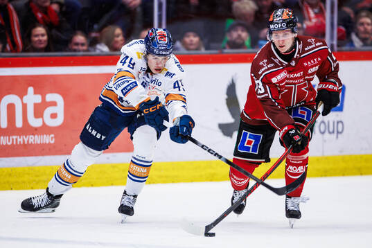 Växjös Leo Sahlin Wallenius och Örebros Egor Polin