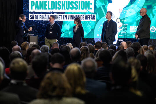 Moderator Martin Carlsson-Wall, Andreas Almgren,