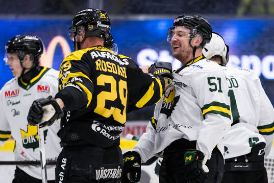 Västerås Kim Rosdahl och Östersunds Alexander Anderberg