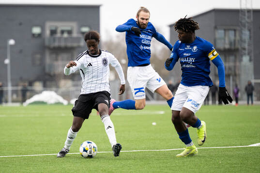 Landskronas Max’Med Omar Mohamed och Trelleborgs Abel