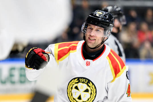 Brynäs Greg Scott jublar