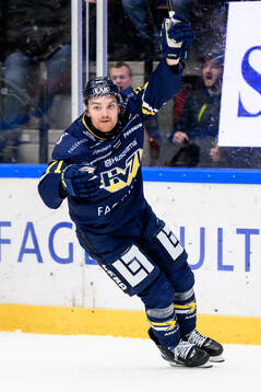 HV71s William Ignberg Nilsson jublar