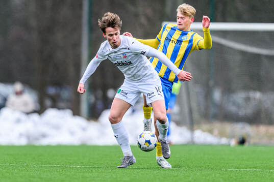 Helsingborgs Lukas Kjellnäs och Eskilsminnes Isak Johansson
