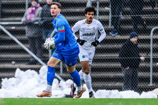 Helsingborgs målvakt Johan Brattberg