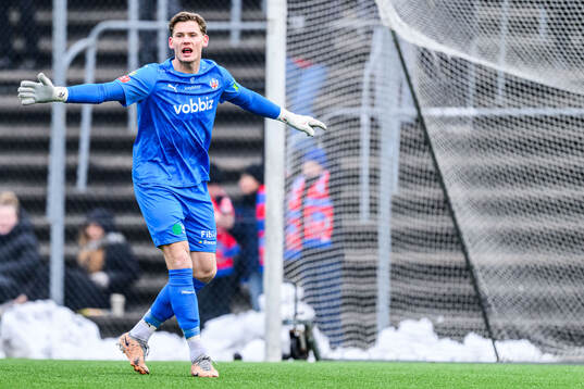 Helsingborgs målvakt Johan Brattberg