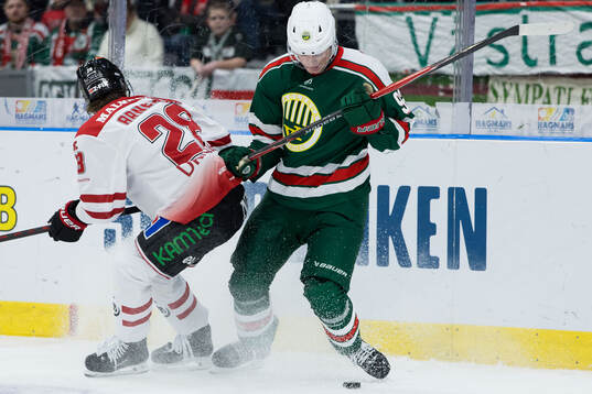 Örebros Linus Arnesson och Frölundas Filip Cederqvist