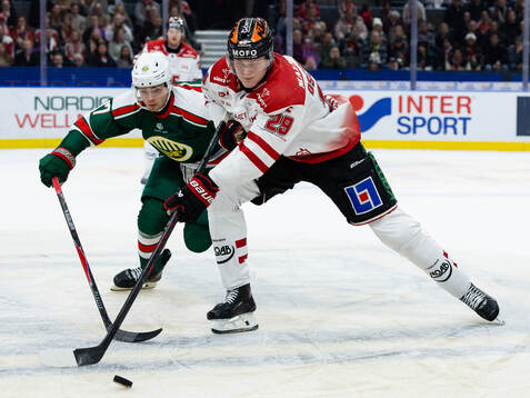 Frölundas Isac Born och Örebros Milton Oscarson