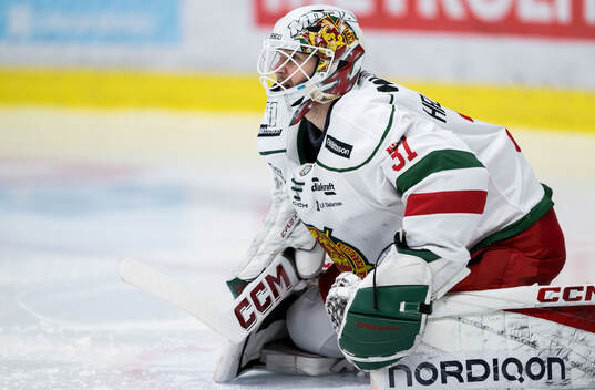 Moras målvakt Marcus Hellgren Smed