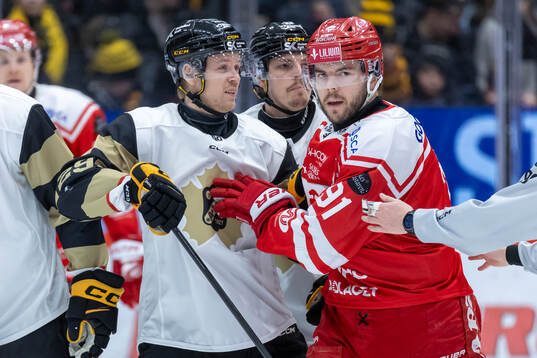 Skellefteås Mikkel Aagaard och Timrås Magnus Pääjärvi